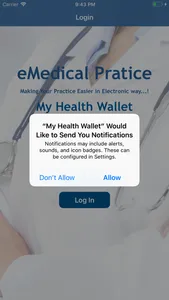 My Health Wallet. screenshot 0