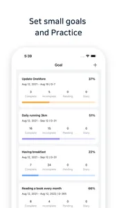 OneMore - Todo list Tasks Goal screenshot 4