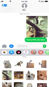 Cat Meme Stickers screenshot 2