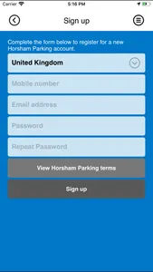 Horsham Parking screenshot 0