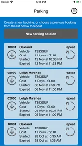 Horsham Parking screenshot 1