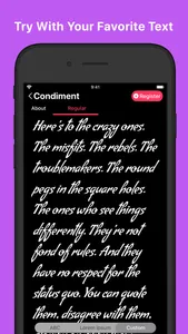 Open Face - Register Fonts screenshot 2