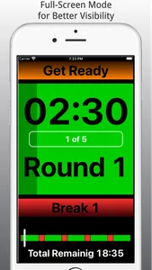 Personal Interval Timer screenshot 1