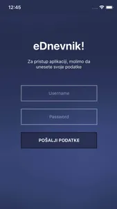 eDnevnik - Mobilna aplikacija screenshot 0