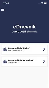 eDnevnik - Mobilna aplikacija screenshot 1