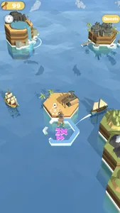 Islands Idle 3D - Pirate Bay screenshot 3