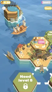 Islands Idle 3D - Pirate Bay screenshot 5