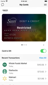 Sun CardSafe screenshot 0