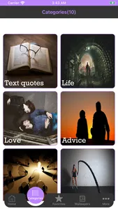 Quotes & Wallpapers screenshot 2