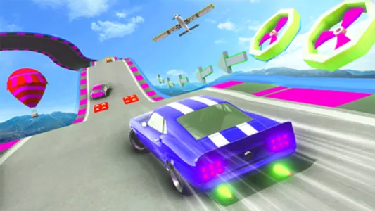 Ramp Car Games: GT Car Stunts screenshot 1