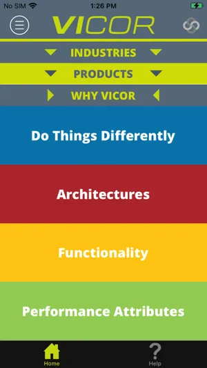 Vicor VIST screenshot 2