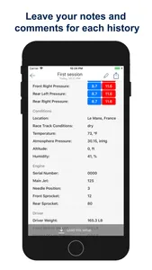 Kart Chassis Setup PRO screenshot 7