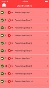 The Paleontology Quizzes screenshot 4