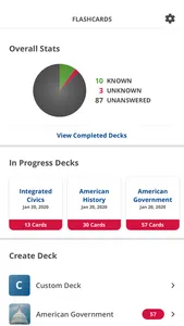 US Civics Prep Flashcards screenshot 0