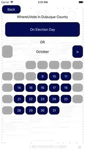 WhereUVote IA - Dubuque screenshot 1