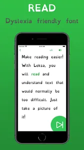 Leksa - Dyslexia Helper screenshot 1