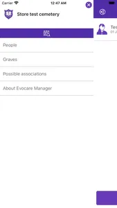 Evocare Manager screenshot 1