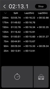 Watch for Swimming Race screenshot 1