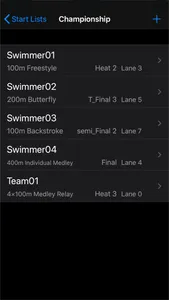 Watch for Swimming Race screenshot 4