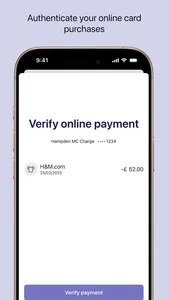 Hampden Bank card app screenshot 3