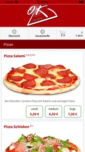 OK Pizza Lieferservice screenshot 3