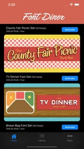 Font Diner screenshot 4