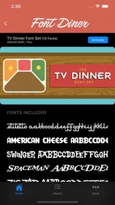 Font Diner screenshot 5