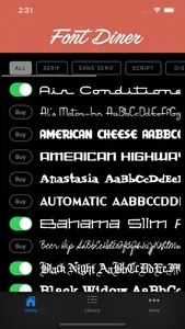 Font Diner screenshot 6