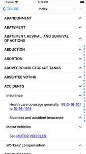 Colorado Revised Statutes 2019 screenshot 5