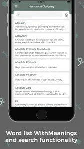 Mechanical Dictionary -Offline screenshot 1