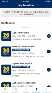 U-M Fraternity & Sorority Life screenshot 0