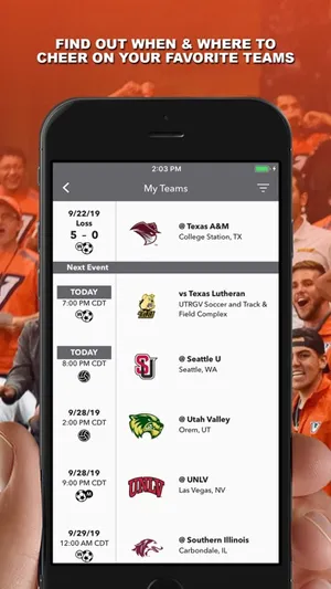 UTRGV Athletics screenshot 1