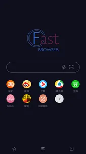 F Browser screenshot 1