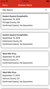 EDCC Disease Alerts screenshot 0