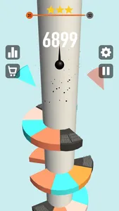 Helix Jumper Spiral Ball Games screenshot 1