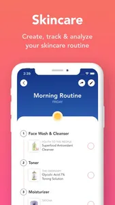 Charm: Skincare Routine 360° screenshot 1