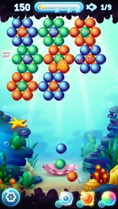 Sea Bubble Shooters screenshot 1