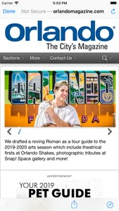 Orlando Magazine Insider screenshot 1