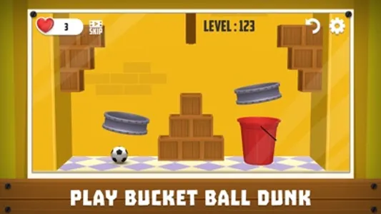 Bucket Ball Dunk screenshot 0