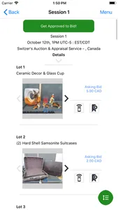 Switzer Auctions screenshot 1