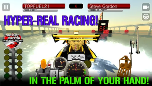 Drag Boat Speed Racing Game 3D screenshot 1