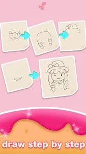 Cute Drawings Tutorials screenshot 0