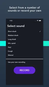 Shush - Sound & Noise meter screenshot 1