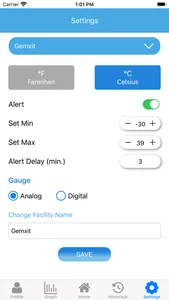 Temperature Monitoring System screenshot 4