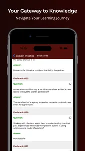 LMSW Exam Prep MCQ QUIZ & Q&A screenshot 2