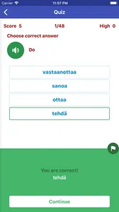 Learn Finnish Daily screenshot 6