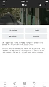 Mt. Hope Bible Camp screenshot 2