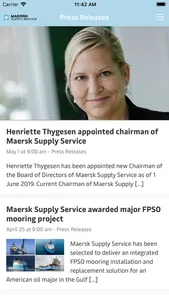 Maersk Supply Service News screenshot 0