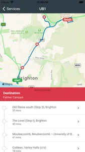 Brighton Uni Bus screenshot 2