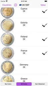 Euro Coins screenshot 0